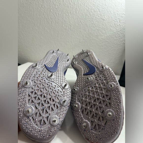 Nike High jump elite Maroon and Neon Yellow Athletic Shoes - Picture 8 of 8